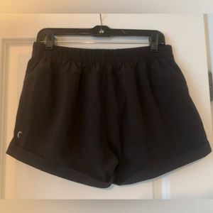 Zyia black cuff summer shorts Medium